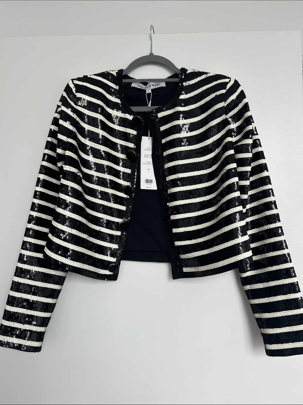 NWT Veronica Beard Mickey sequin jacket!